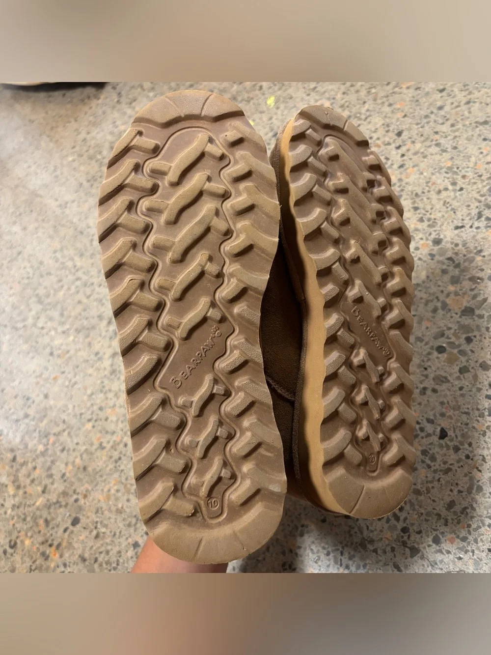 BearPaw Marcus Slip On Boots (Mens 10) Winter, Fall, Ugg, Tan, Khaki, Brown
